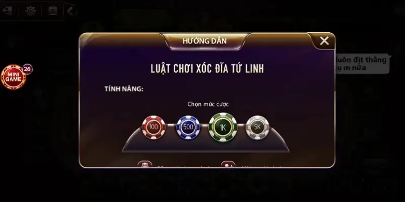 xóc đĩa tứ linh sunwin