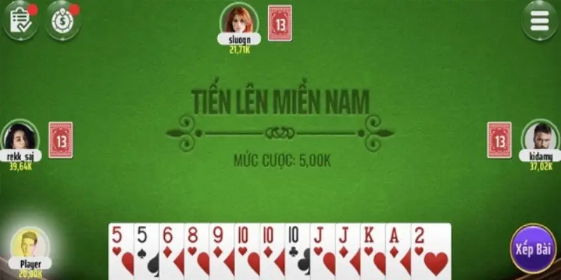 game Tiến lên miền nam Sunwin