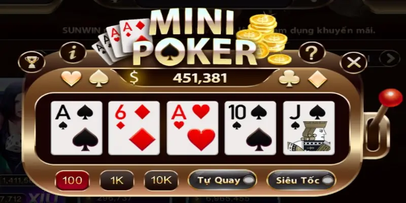 minipoker sunwin