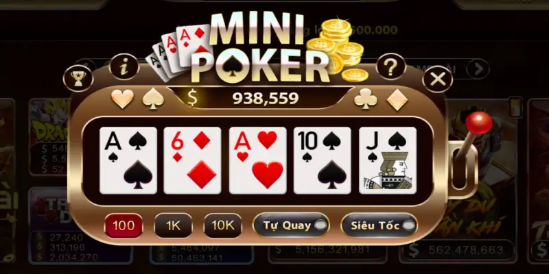 Chinh Phục Mini Poker Hiệu Quả Tại Sunwin