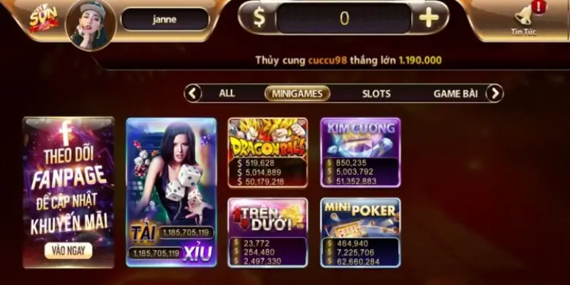 Bí Kíp Chơi Mini Game Kim Cương Sunwin