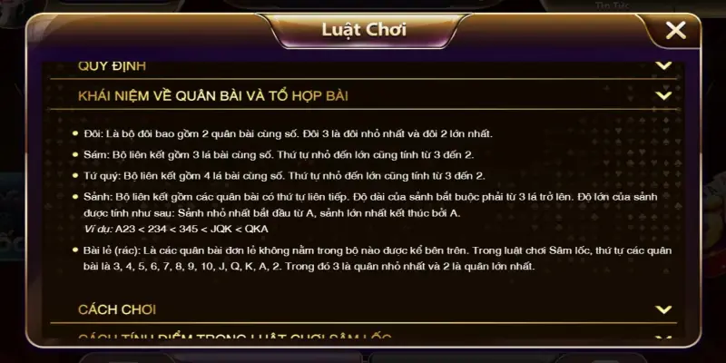 Một số mẹo giúp anh em chiến thắng sâm lốc Sunwin