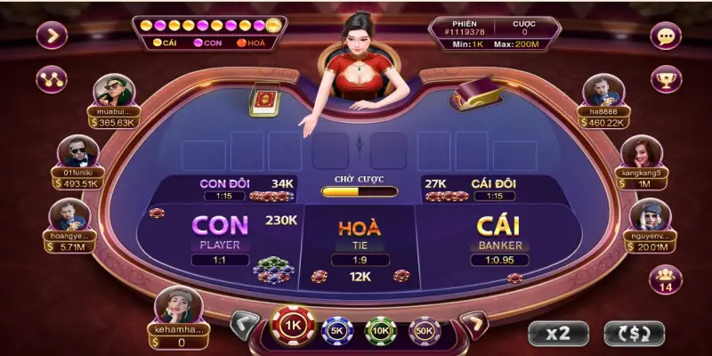 Nhận Lộc Đầy Túi Cùng Baccarat Kim Tài Sunwin