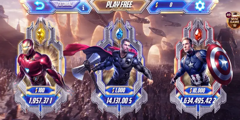  Phá Đảo Game Nổ Hũ Avengers Từ Sunwin