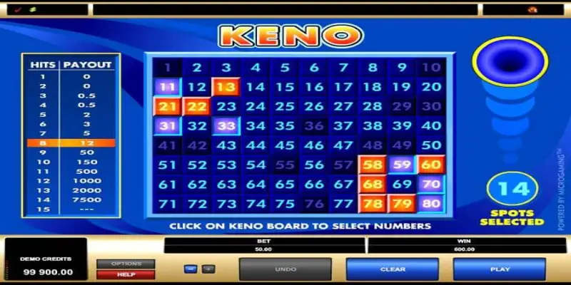 keno – trò chơi xổ số đầy hấp dẫn 3